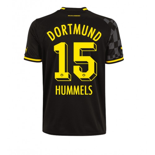 Fotbalové Dres Borussia Dortmund Mats Hummels #15 Venkovní 2022-23 Krátký Rukáv